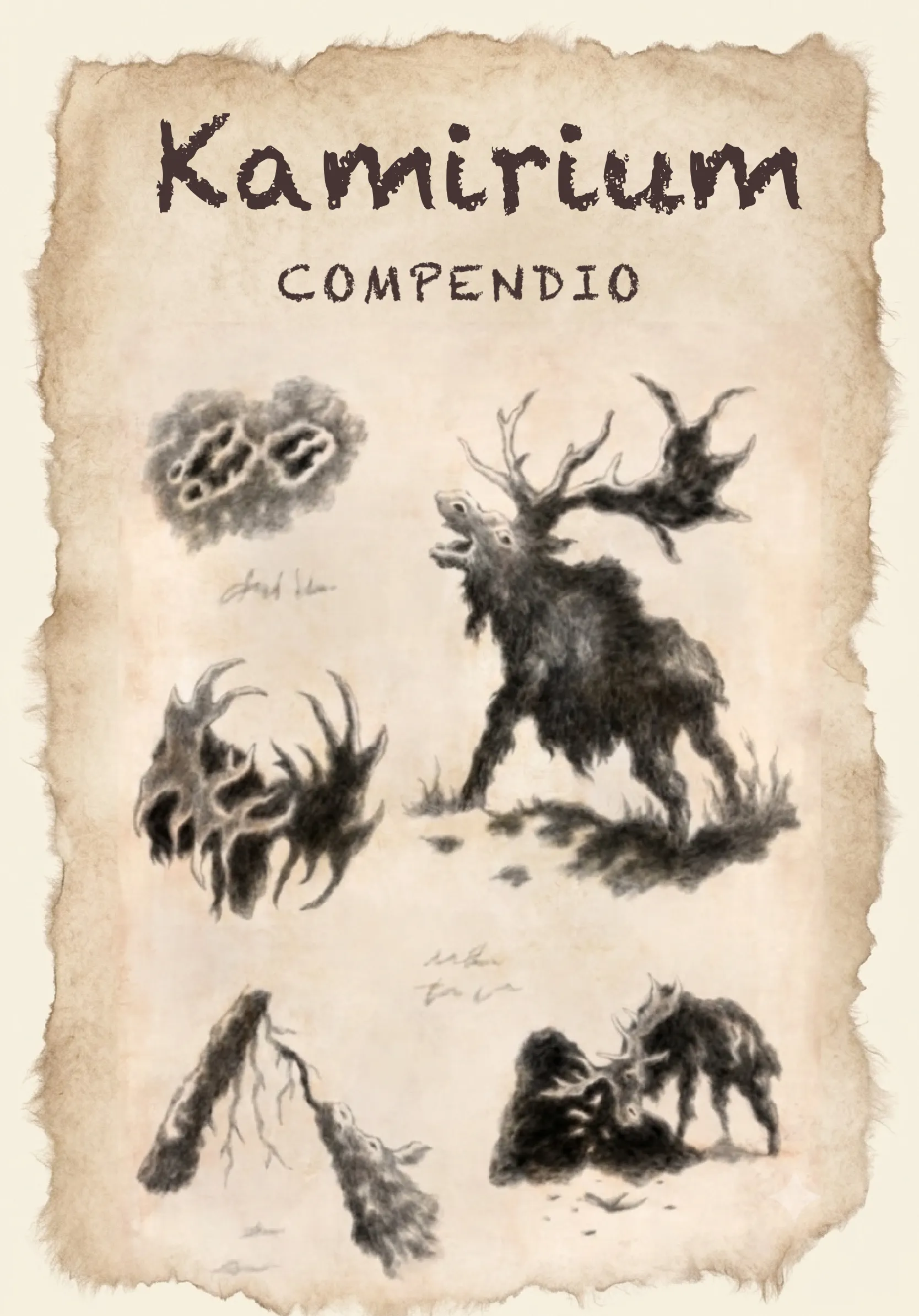 Portada de Kamirium: Compendio de monstruos